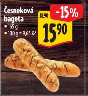 Česneková bageta 165 g