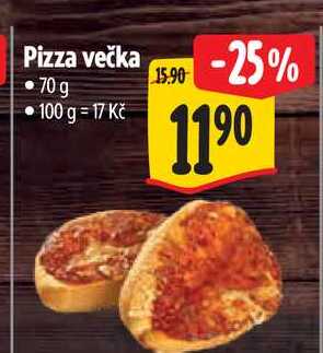 Pizza večka 70g 