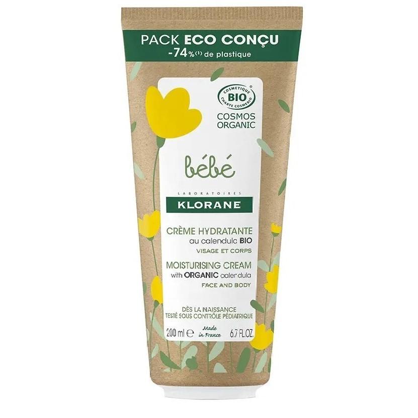 Klorane Bebe Hydratační krém s bio měsíčkem 200 ml