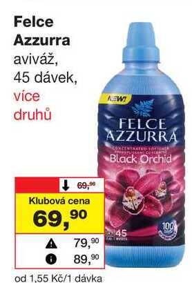 Felce Azzurra aviváž, 45 dávek