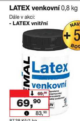 LATEX venkovní 0,8 kg