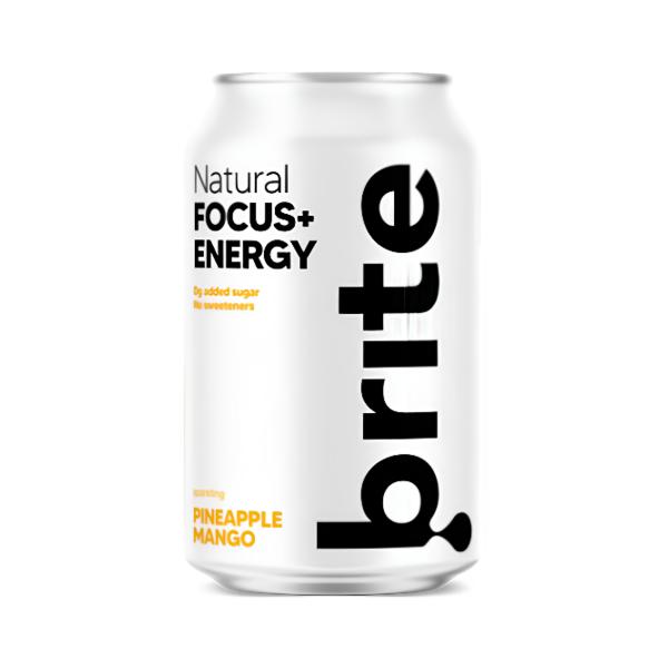 Brite Natural Focus Energy Drink- Ananas a mango
