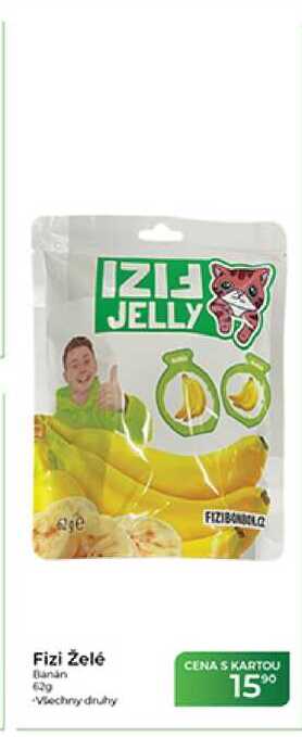 Fizi želé Banán 62 g