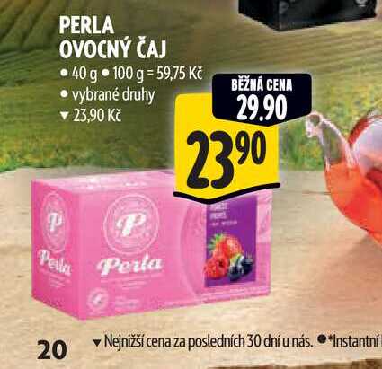 PERLA OVOCNÝ ČAJ  40 g