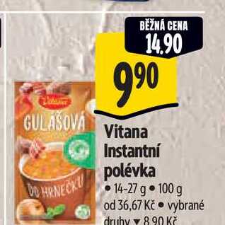   Vitana Instantní polévka 14-27 g 