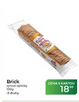 Brick syrové oplatky 100 g