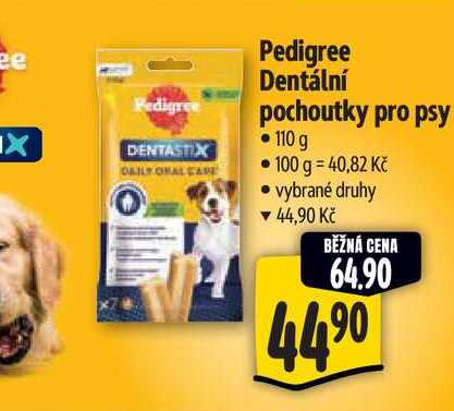   Pedigree Dentální pochoutky pro psy 110 g  