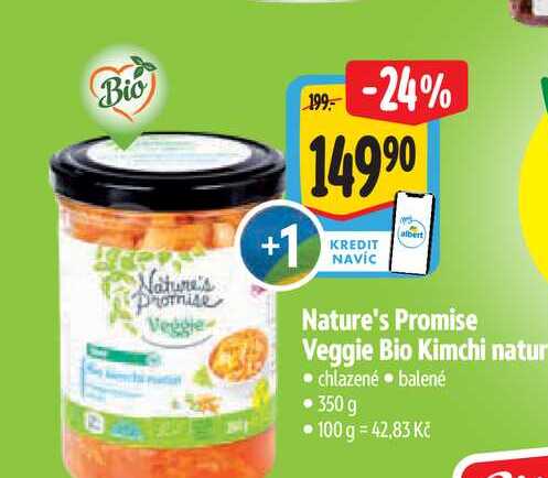 Nature's Promise Veggie Bio Kimchi natur 350 g