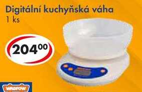 Digitální kuchyňská váha