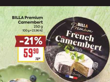 BILLA Premium Camembert 250 g