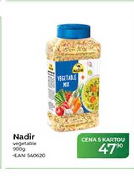 Nadir vegetable 900 g