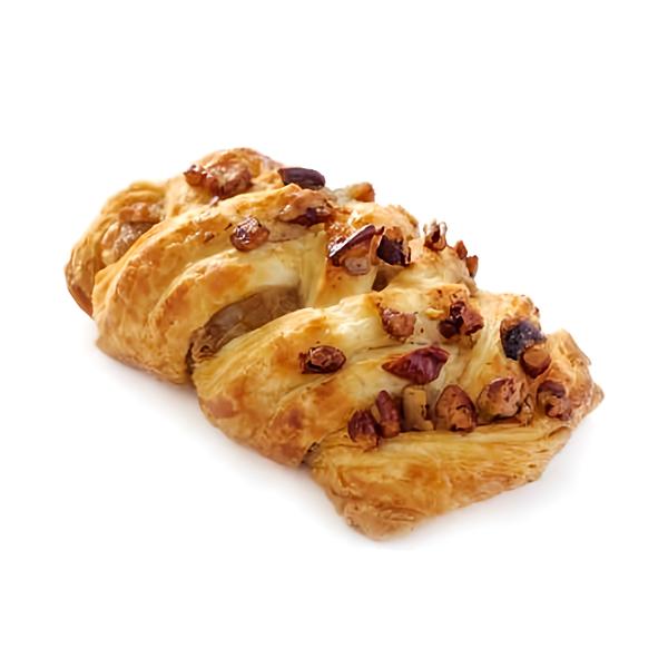 Pletenec s pekanovými ořechy a javorovým sirupem