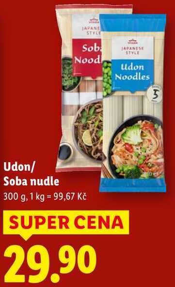 Udon/Soba nudle, 300 g