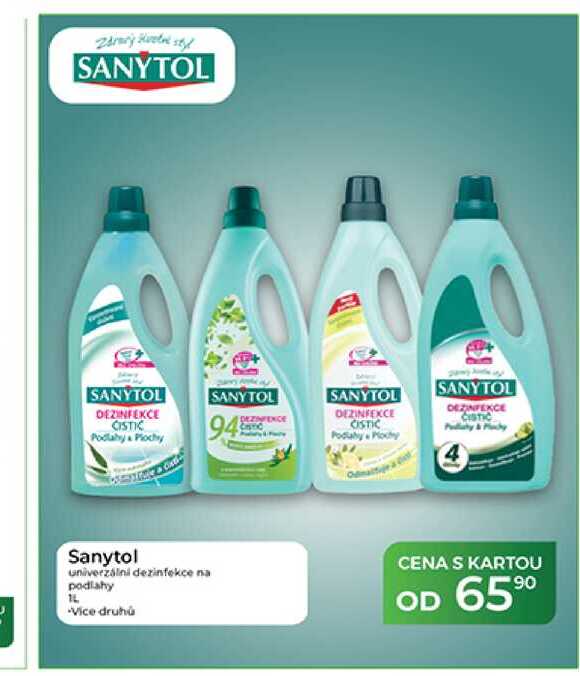 Sanytol univerzálni dezinfekce na podlahy 1 L
