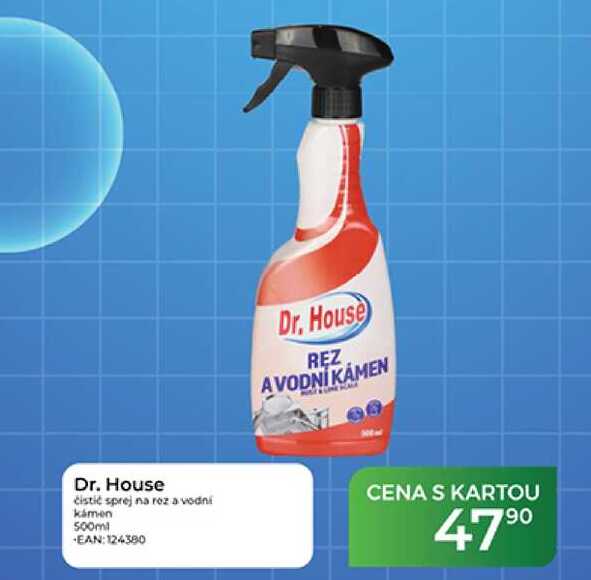 Dr. House čistič sprej na rez a vodni kámen 500ml