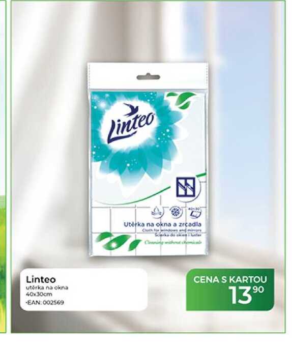 Linteo utěrka na okna 40x30cm