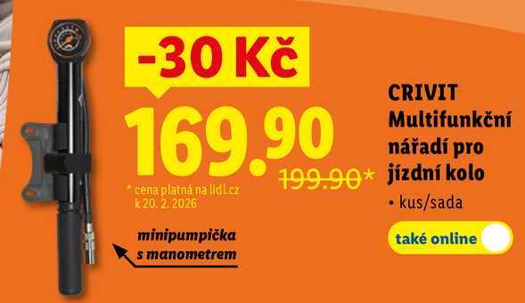 Multifunkční nářadí pro jízdní kolo 