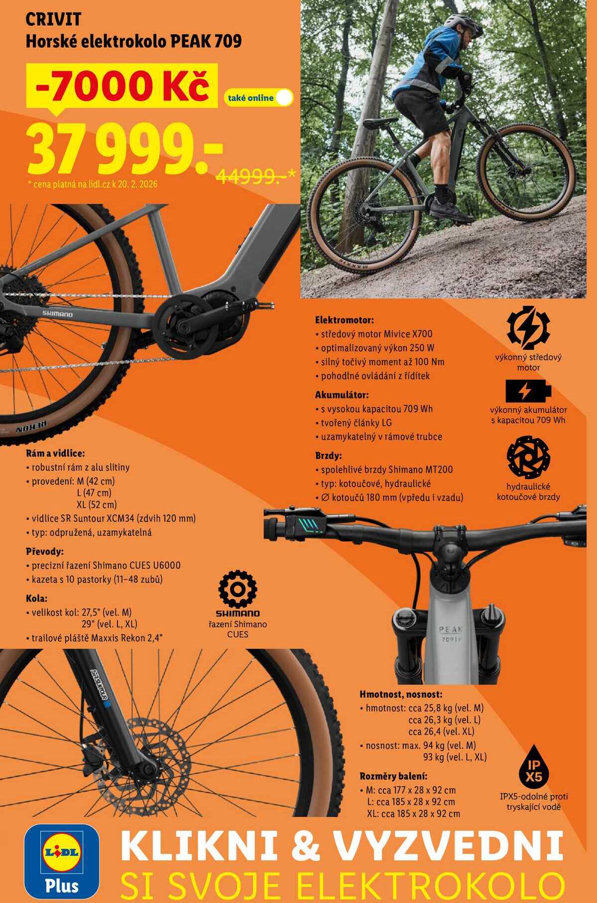 Horské elektrokolo PEAK 709 