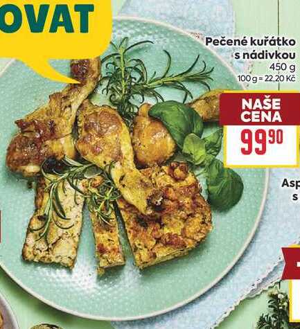 Pečené kuřátko s nádivkou 450 g 