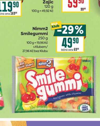 Nimm2 Smilegummi 250 g