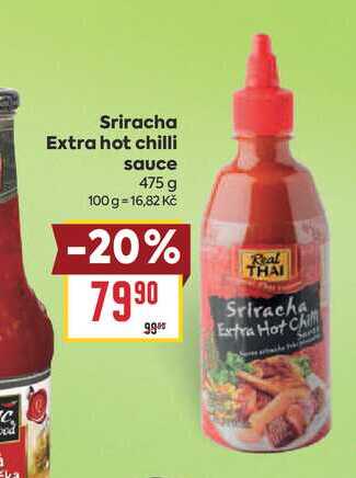 Sriracha Extra hot chilli sauce 475 g 