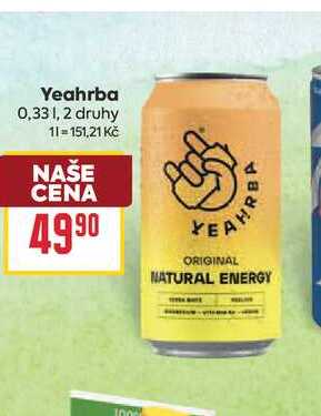 Yeahrba 0,33l