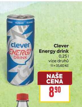 Clever Energy drink 0,25l