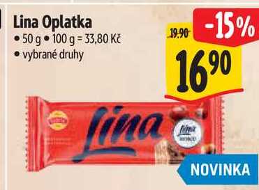 Lina Oplatka, 50 g