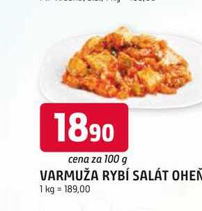 VARMUŽA RYBÍ SALÁT OHEŇ 100 g