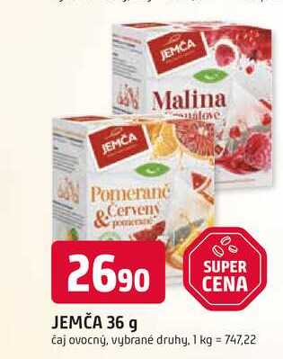 JEMČA 36 g čaj ovocný