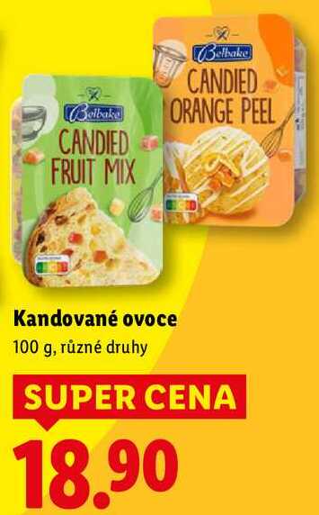 Kandované ovoce, 100 g