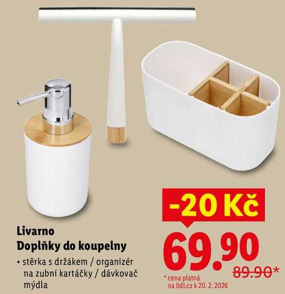 Livarno Doplňky do koupelny