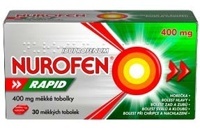 NUROFEN Rapid 400 mg 30 měkkých tobolek