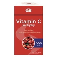 GS Vitamin C1000 se šípky 100 + 20 tablet