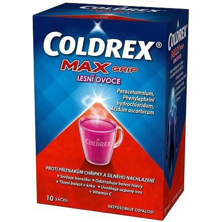 Coldrex Maxgrip Lesní Ovoce 10 sáčků