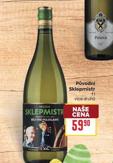 Původní Sklepmistr 1l