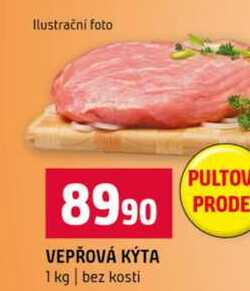 VEPŘOVÁ KÝTA 1 kg bez kosti