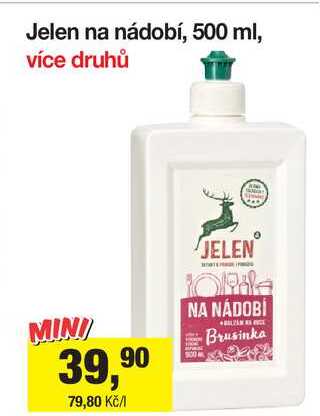 Jelen na nádobí, 500 ml