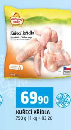 KUŘECÍ KŘÍDLA 750 g