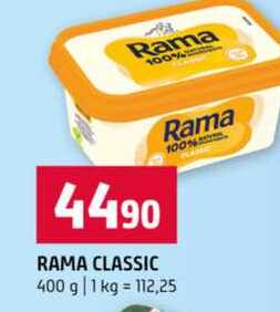 RAMA CLASSIC 400 g v akci