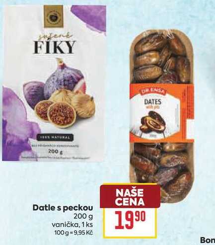 Datle s peckou 200 g 