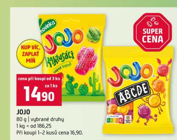 JOJO 80 g vybrané druhy 