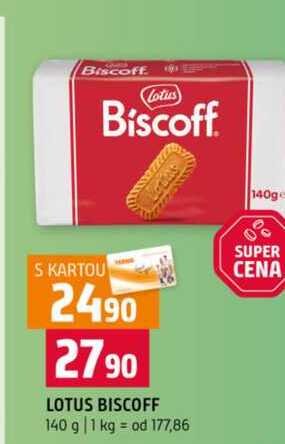 LOTUS BISCOFF 140 g 