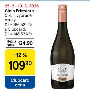 Cielo Frizzante, 0,75 I