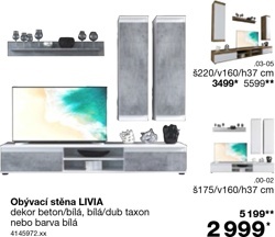 Obývací stěna LIVIA