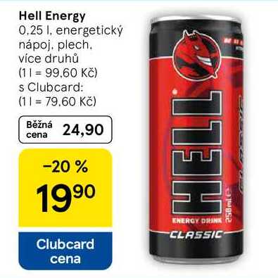 Hell Energy, 0,25 I