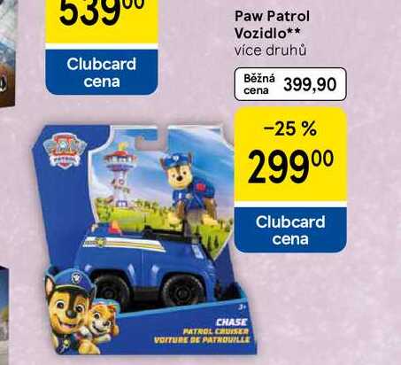 Paw Patrol Vozidlo
