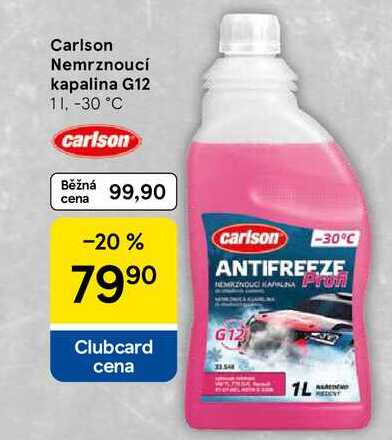 Carlson Nemrznoucí kapalina G12, 1 l