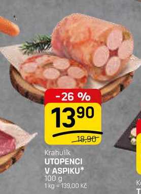 UTOPENCI V ASPIKU 100 g 