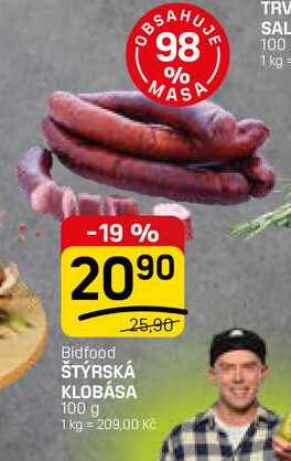 ŠTÝRSKÁ KLOBÁSA 100 g 